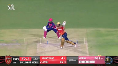 M27: PBKS vs RR – Jitesh Sharma Six