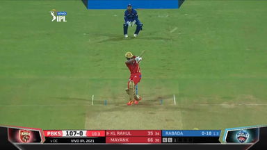 M11: DC vs PBKS   – KL Rahul Six