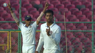 Ranji Trophy 2024/25, Rajasthan vs Hyderabad: Rajasthan 1st Innings Fall of Wickets