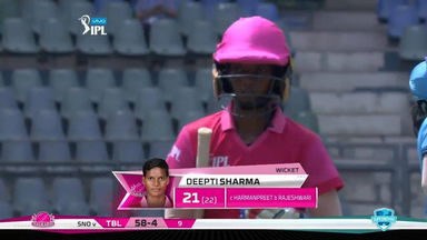 Trailblazers vs Supernovas –  Deepti Sharma Wicket