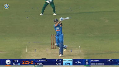 IND vs SA 2025, 2nd ODI: Virat Kohli Six