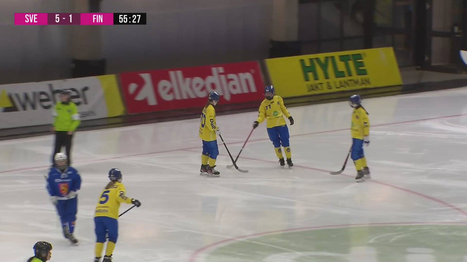 Highlights: Sverige - Finland(damer)