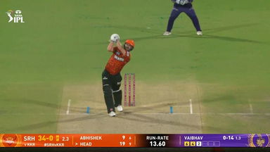 IPL 2025 M68: SRH vs KKR - Travis Head Six