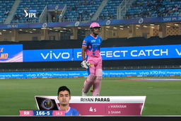 M32: PBKS vs RR – Riyan Parag Wicket