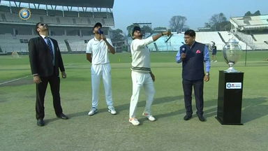 Ranji Trophy  2022/23, Final Bengal vs Saurashtra: Toss