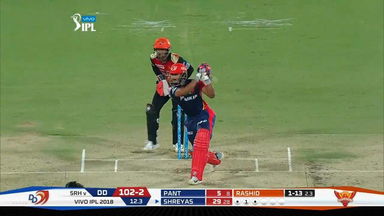M36: SRH vs DD – Shreyas Iyer Six