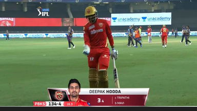 M45: KKR vs PBKS – Deepak Hooda Wicket