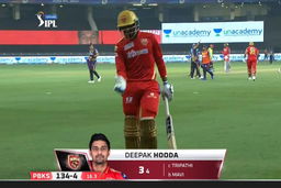 M45: KKR vs PBKS – Deepak Hooda Wicket