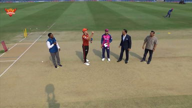 IPL 2025 M02: SRH vs RR - Toss