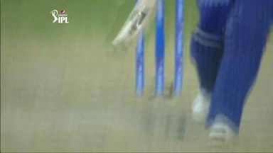 M10: RR vs CSK –  Stuart Binny Wicket
