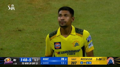 6, 6, W: Mustafizur's strong comeback against David