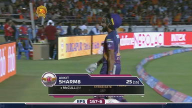M13: GL vs RPS – Ankit Sharma Wicket