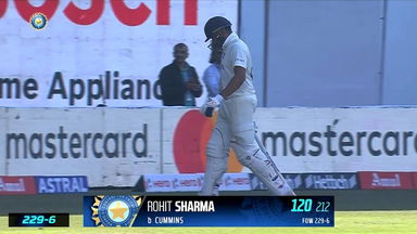 IND vs  AUS 2023, 1ST Test: Rohit Sharma  Wicket