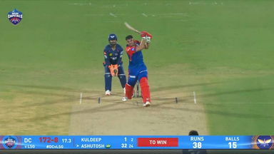 IPL 2025 M04: DC vs LSG - Ashutosh Sharma Six