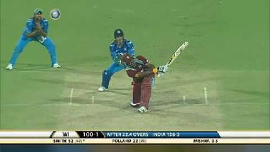 2ND ODI: IND vs WI – Dwayne Smith Six