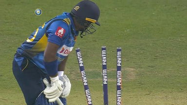 YORKED! Saini at it again