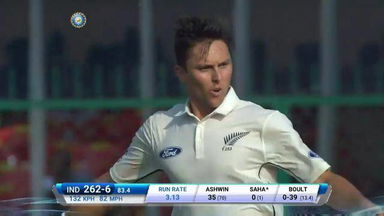 W Saha Wicket
