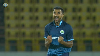 Vijay Hazare Trophy 2023 Final: Harshal Patel's crucial spell of 3/47