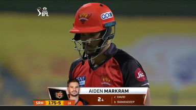 M65: MI vs SRH – Aiden Markram Wicket