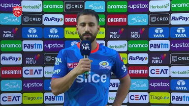 M46: PBKS vs MI –   Ramandeep Singh  Interview