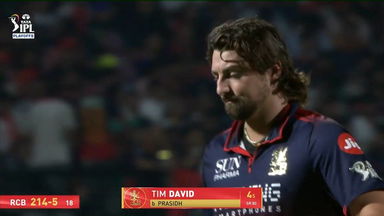 IPL 2026 Q1: RCB vs GT - Tim David Wicket