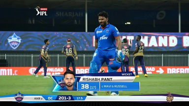 M16: DC vs KKR – Rishabh Pant Wicket