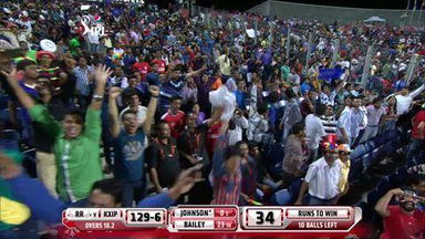 M3: KXIP vs RR – Mitchell Johnson Wicket