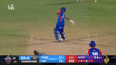 M16: DC vs KKR – Rishabh Pant Six