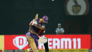 Nitish Rana's leads from front with blistering knock of 75(41)