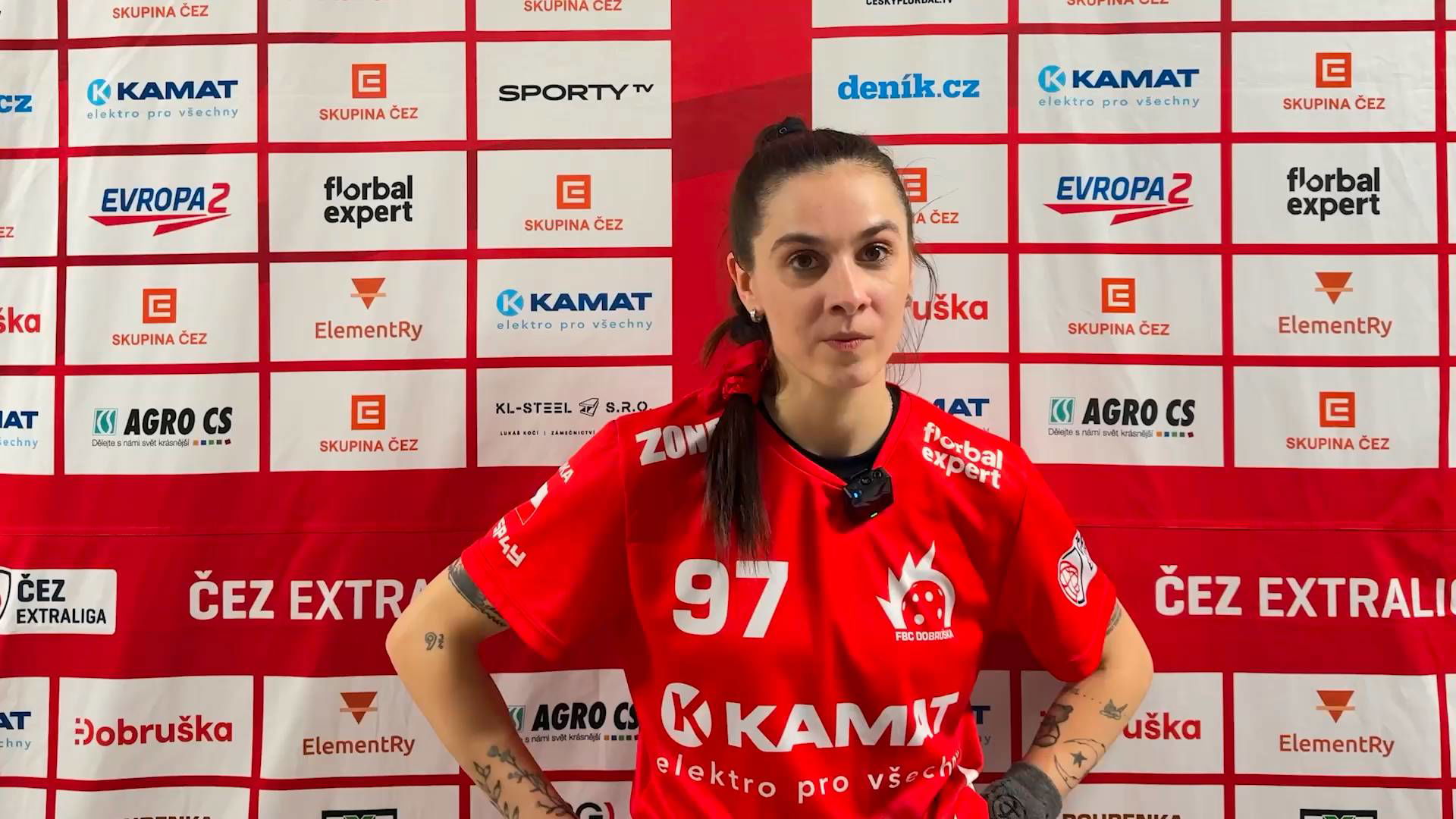 ROZHOVORY | ČEZ Extraliga 18. kolo - FBC KAMAT Dobruška - Logisteed Tatran Střešovice - Domácí