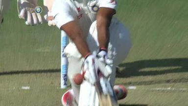 3rd Test : IND vs SA  –  Wriddhiman Saha Wicket