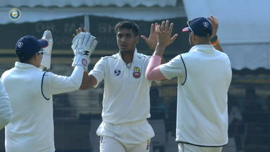 Ranji Trophy 2023/24, Madhya Pradesh vs Delhi: Madhya Pradesh 1st Innings Fall of Wickets