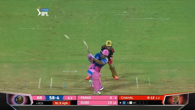 M16: RCB vs RR – Shivam Dube Six