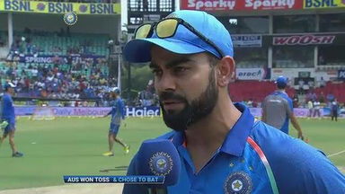 IND vs AUS 2017, 5th ODI: Toss