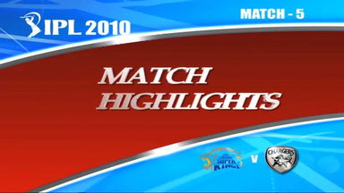 IPL 2010 Match 5 Highlights CSK vs DC
