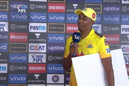 M35: RCB vs CSK  – Man of the Match – Dwayne Bravo