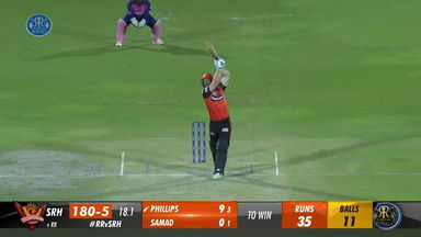 M52: RR vs SRH – Glenn Phillips Six