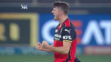 M43: RR vs RCB  – Fall of Wickets