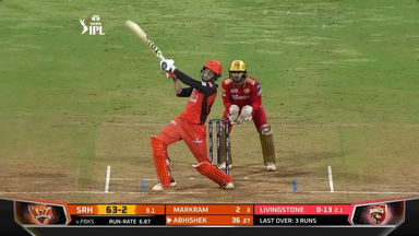 M70: SRH vs PBKS – Abhishek Sharma Six