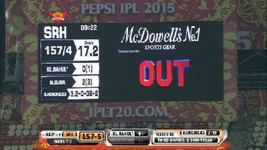 M48: SRH vs KXIP – Fall Of Wickets