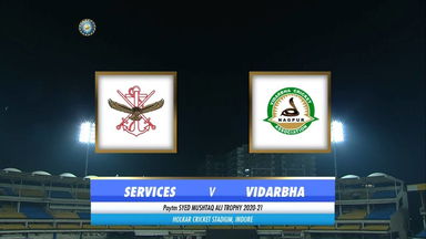 Syed Mushtaq Ali Trophy 2020-21, Services vs Vidarbha: Match Highlights