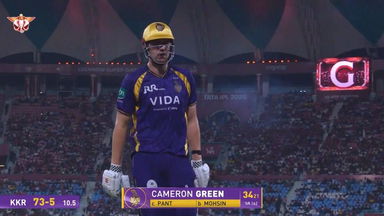 IPL 2026 M38: LSG vs KKR - Cameron Green Wicket