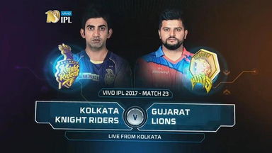 IPL 2017 M23: KKR vs GL  – Match Highlights