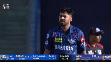 IPL 2025 M45: MI vs LSG - Suryakumar Yadav Wicket