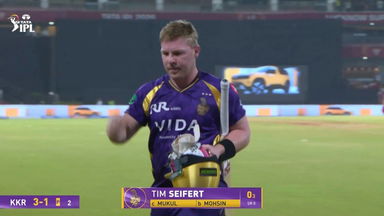 IPL 2026 M38: LSG vs KKR - Tim Seifert Wicket