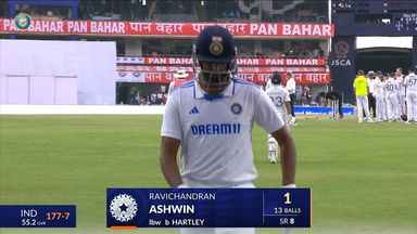 IND vs ENG 2024, 4TH Test: Ravichandran Ashwin Wicket