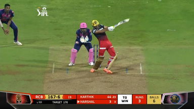 M13: RR vs RCB – Harshal Patel Six