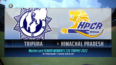 Senior Women's T20 Trophy2022 PQF3 :  Tripura vs Himachal Pradesh: Match Highlights