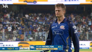 IPL 2026 M47: MI vs LSG - Ryan Rickelton Wicket