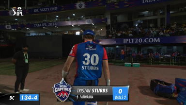 M13: DC vs CSK – Tristan Stubbs Wicket